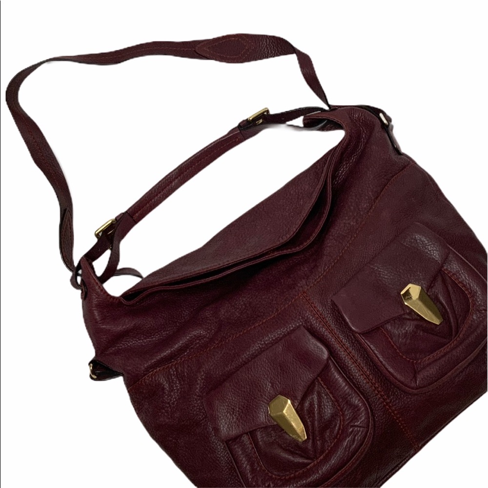 OR by ORYNANY Purple Leather Hobo